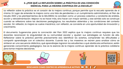 RESUMEN GRÁFICO TEMA 9: ¿QUÉ ES LA REFLEXIÓN SOBRE LA PRÁCTICA Y CÓMO SE BENEFICIA EL APRENDIZAJE? (Editable en PowerPoint, se incluye en la CARPETA COMPLETA de Materiales para este tema)