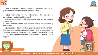 RESUMEN GRÁFICO TEMA 9: ¿QUÉ ES LA REFLEXIÓN SOBRE LA PRÁCTICA Y CÓMO SE BENEFICIA EL APRENDIZAJE? (Editable en PowerPoint, se incluye en la CARPETA COMPLETA de Materiales para este tema)