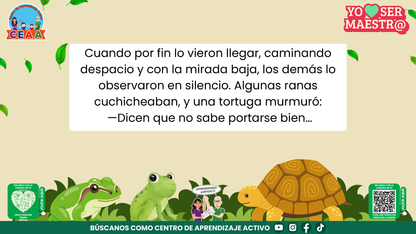 Historias para Maestros - MANUEL, EL PEQUEÑO CASTOR PROBLEMA (Editable en PowerPoint)