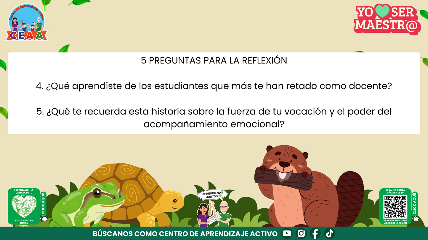 Historias para Maestros - MANUEL, EL PEQUEÑO CASTOR PROBLEMA (Editable en PowerPoint)