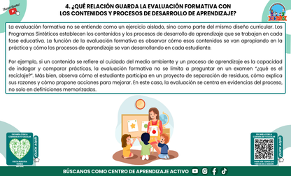 RESUMEN GRÁFICO TEMA 5: LA EVALUACIÓN FORMATIVA Y EL APRENDIZAJE DE LOS ESTUDIANTES (Editable en PowerPoint, se incluye en la CARPETA COMPLETA de Materiales para este tema)