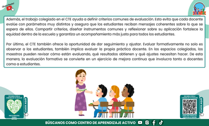 RESUMEN GRÁFICO TEMA 5: LA EVALUACIÓN FORMATIVA Y EL APRENDIZAJE DE LOS ESTUDIANTES (Editable en PowerPoint, se incluye en la CARPETA COMPLETA de Materiales para este tema)