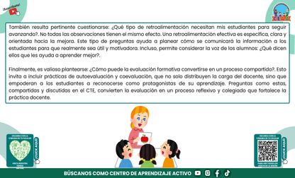 RESUMEN GRÁFICO TEMA 5: LA EVALUACIÓN FORMATIVA Y EL APRENDIZAJE DE LOS ESTUDIANTES (Editable en PowerPoint, se incluye en la CARPETA COMPLETA de Materiales para este tema)