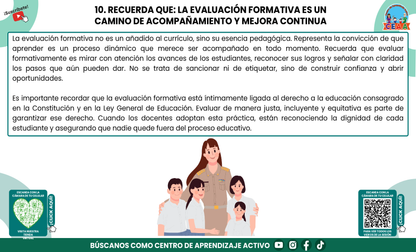 RESUMEN GRÁFICO TEMA 5: LA EVALUACIÓN FORMATIVA Y EL APRENDIZAJE DE LOS ESTUDIANTES (Editable en PowerPoint, se incluye en la CARPETA COMPLETA de Materiales para este tema)