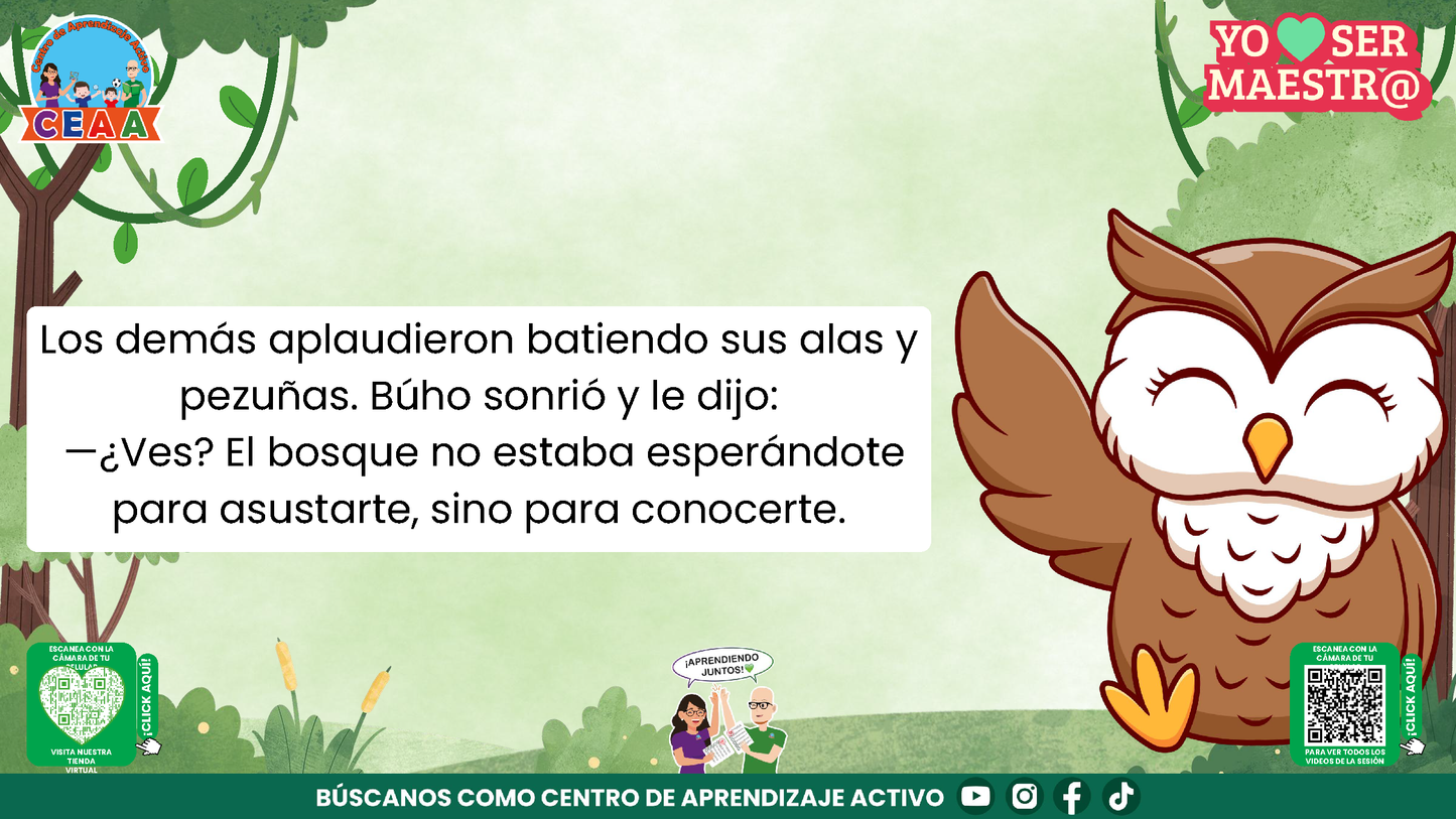 Historias para Maestros - EL VENADITO QUE APRENDIÓ A CONFIAR (Editable en PowerPoint)