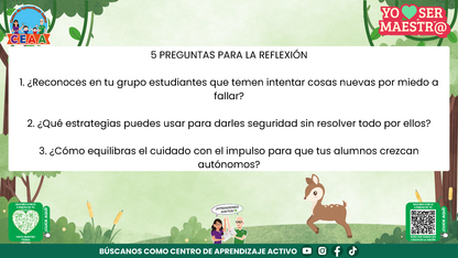 Historias para Maestros - EL VENADITO QUE APRENDIÓ A CONFIAR (Editable en PowerPoint)