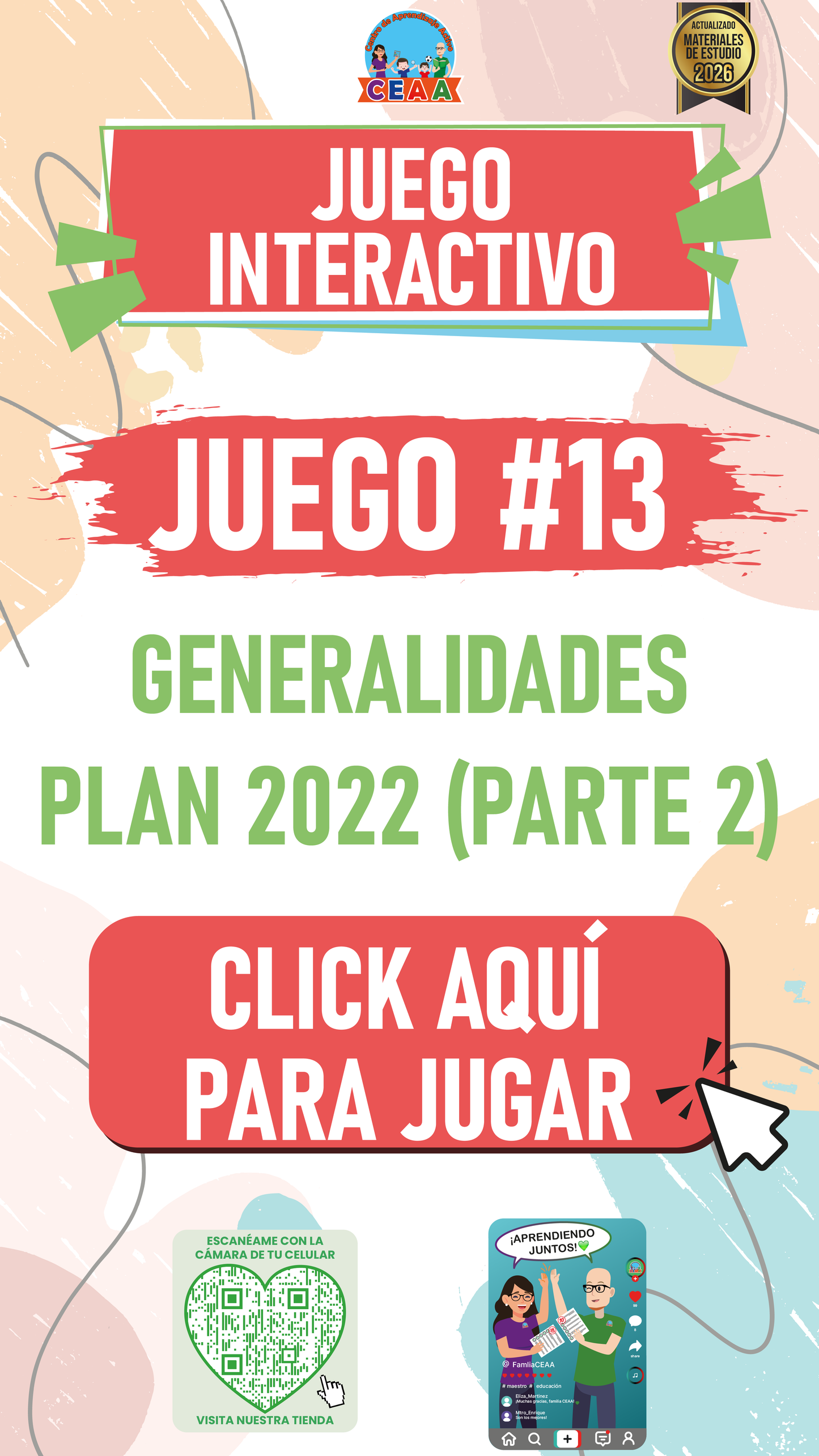 JUEGO INTERACTIVO #13 GENERALIDADES PLAN 2022 (PARTE 2)