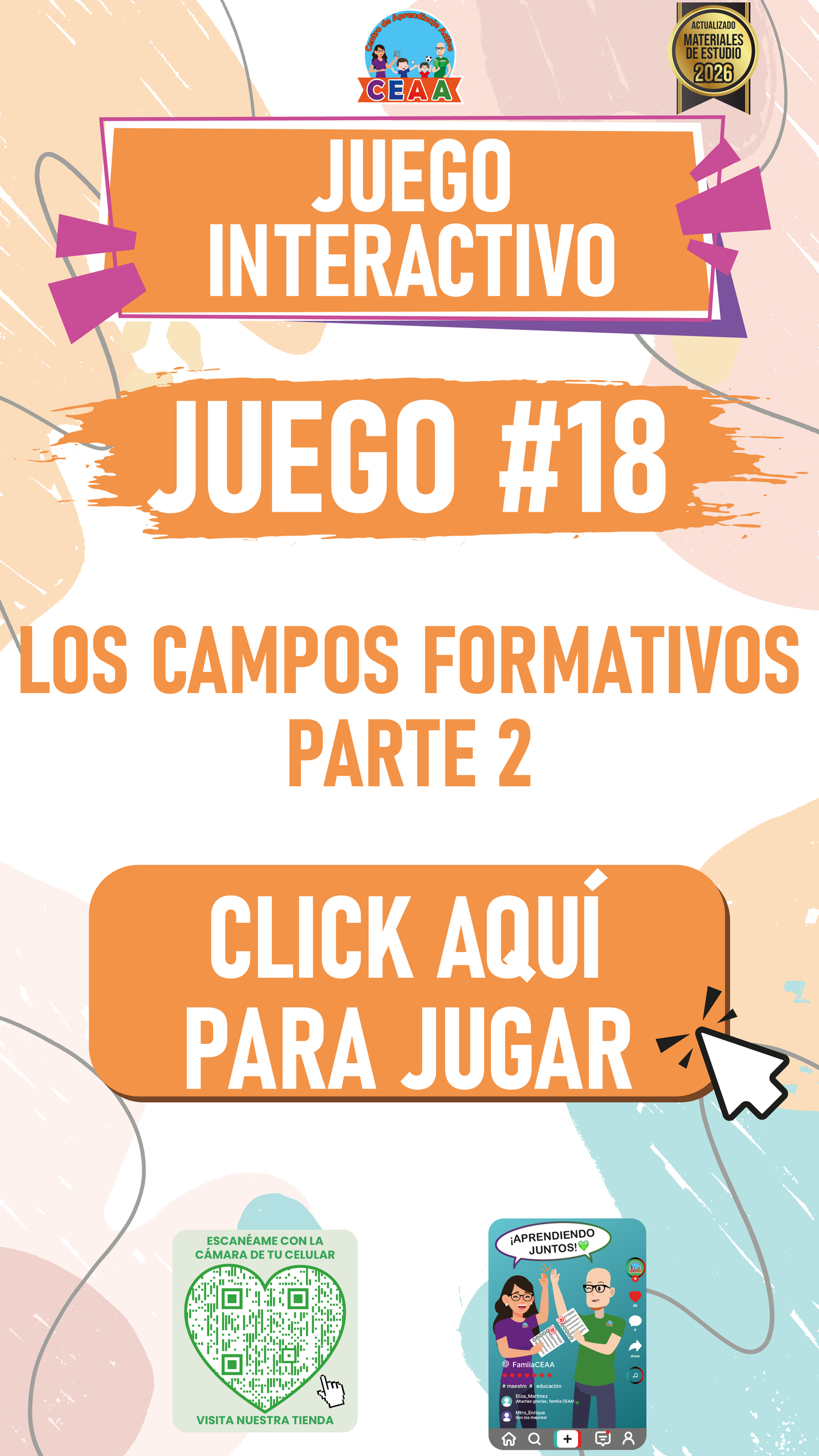 JUEGO INTERACTIVO #18 LOS CAMPOS FORMATIVOS PARTE 2