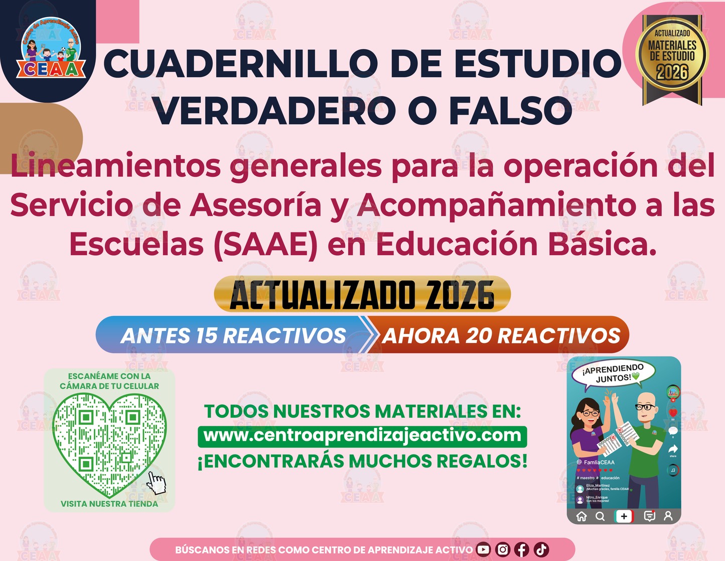 Cuadernillo de Estudio - SAAE - Verdadero o Falso en PDF