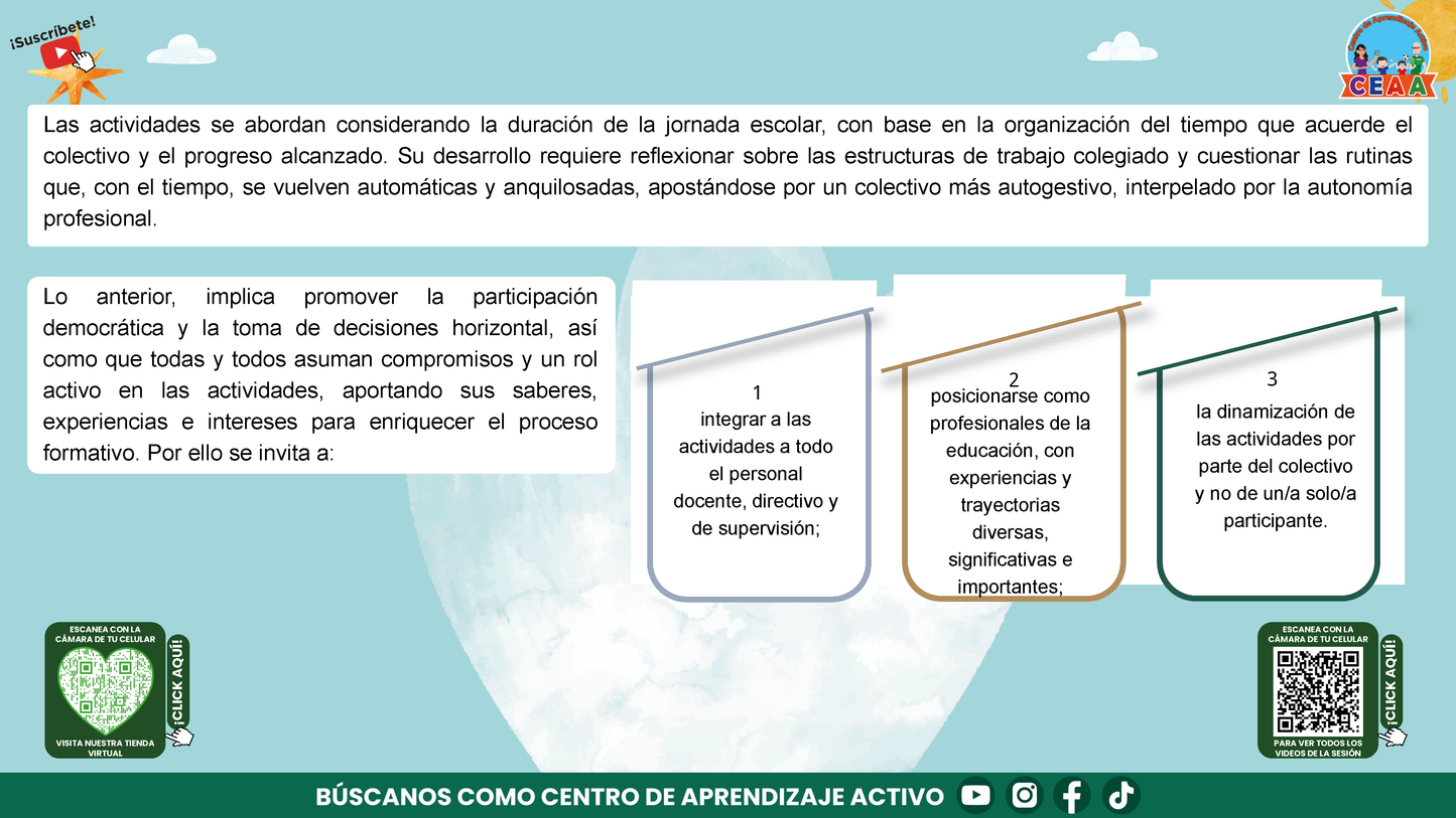 Presentación Taller Intensivo Docentes Sesión 2: Espacios 3 y 4 (Editable en PowerPoint)