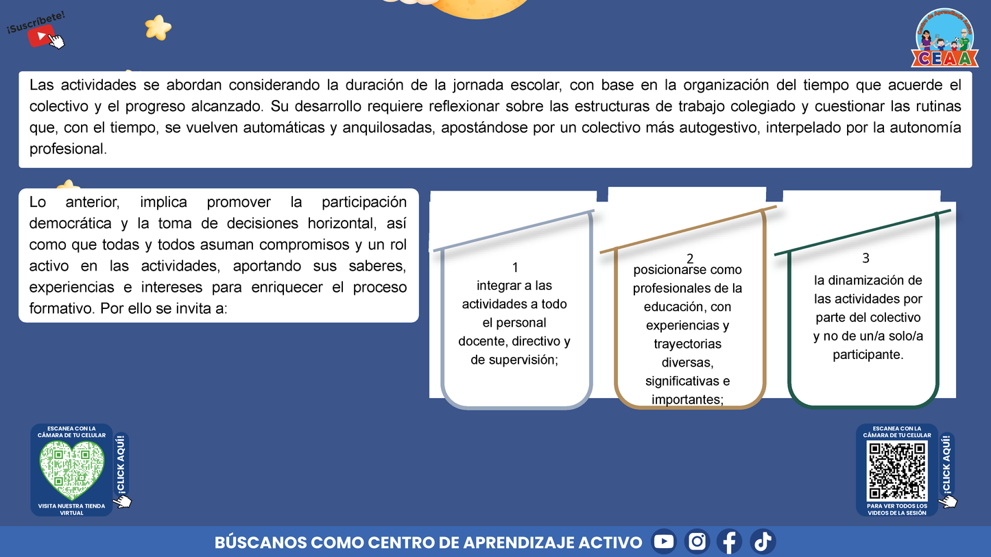 Presentación Taller Intensivo Docentes Sesión 1: Espacios 1 y 2 (Editable en PowerPoint)