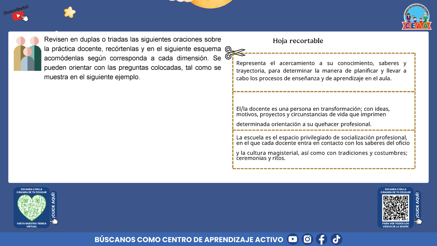 Presentación Taller Intensivo Docentes Sesión 1: Espacios 1 y 2 (Editable en PowerPoint)