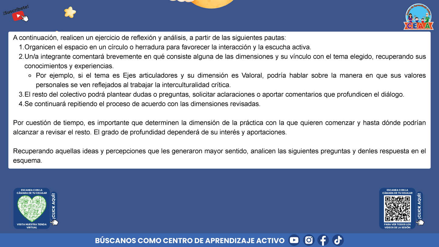 Presentación Taller Intensivo Docentes Sesión 1: Espacios 1 y 2 (Editable en PowerPoint)