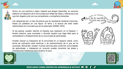 Presentación Taller Intensivo Docentes Sesión 2: Espacios 3 y 4 (Editable en PowerPoint)