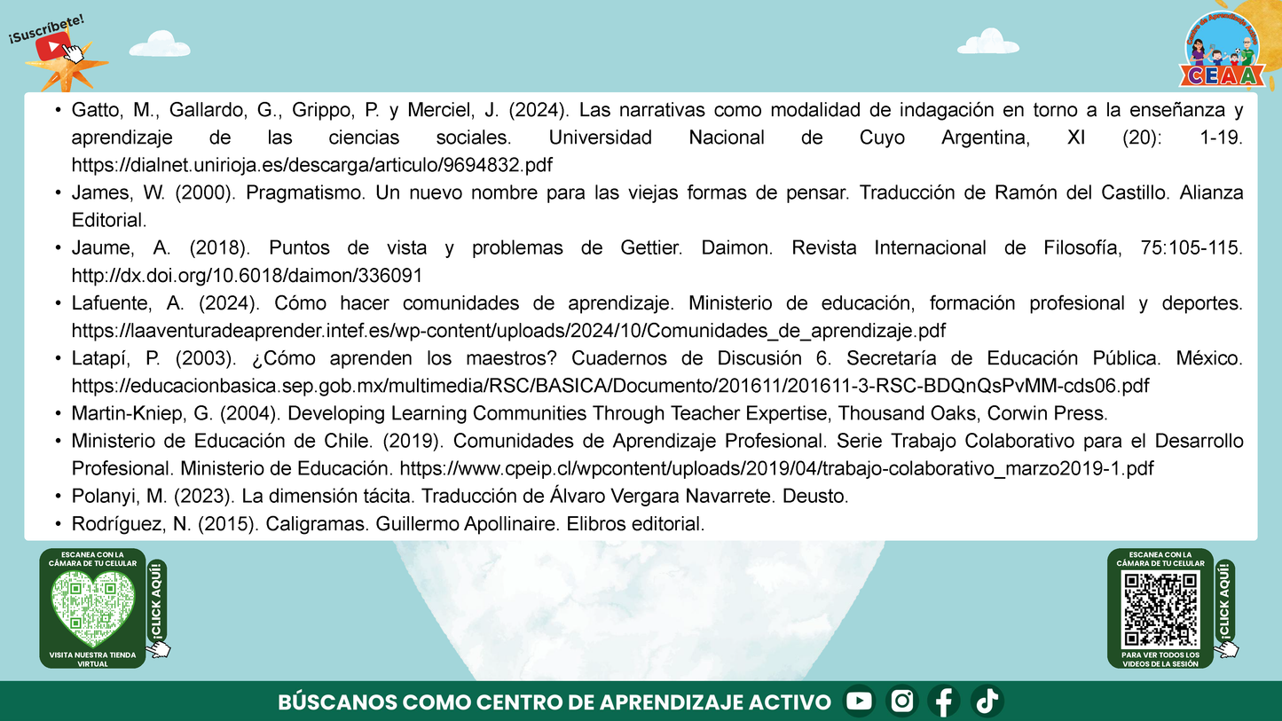 Presentación Taller Intensivo Docentes Sesión 2: Espacios 3 y 4 (Editable en PowerPoint)