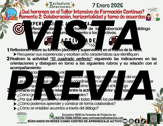 Infografía ¿Qué Haremos en la Sesión del Taller Intensivo de Directores? Momento 2