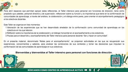 Presentación Taller Intensivo Directores Enero 2026 (Editable en PowerPoint)