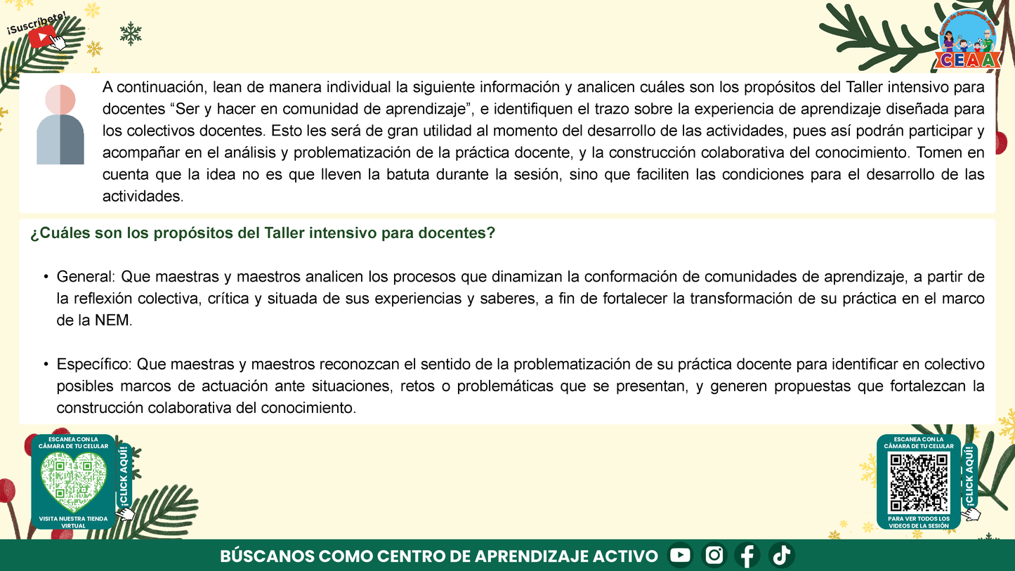 Presentación Taller Intensivo Directores Enero 2026 (Editable en PowerPoint)