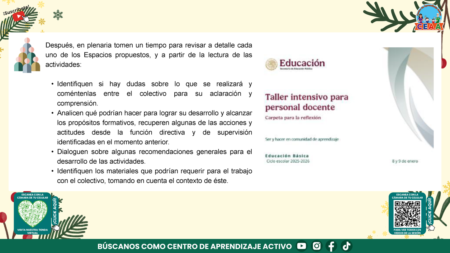 Presentación Taller Intensivo Directores Enero 2026 (Editable en PowerPoint)