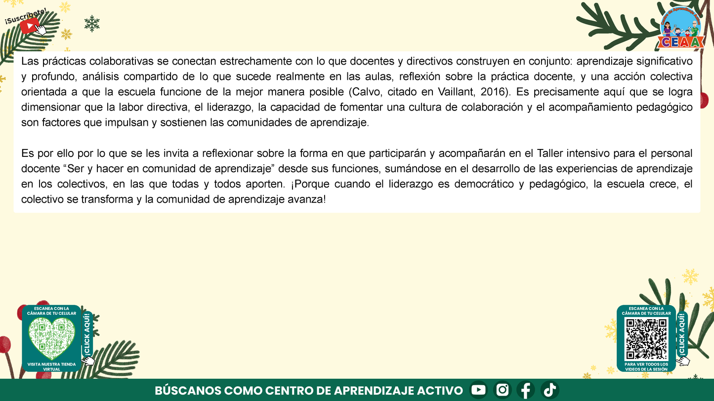 Presentación Taller Intensivo Directores Enero 2026 (Editable en PowerPoint)