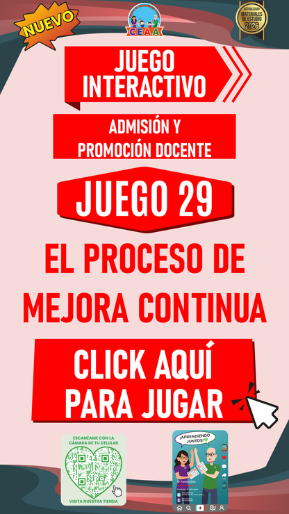 JUEGO INTERACTIVO #29 EL PROCESO DE MEJORA CONTINUA