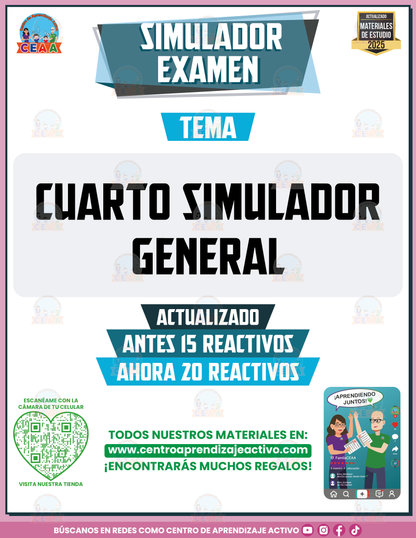 Simulador de Examen 4to Simulador General en PDF