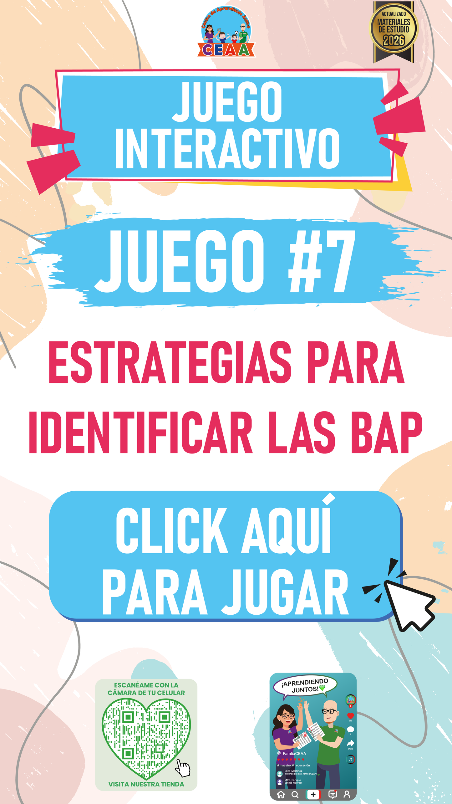 JUEGO INTERACTIVO #7 ESTRATEGIAS PARA IDENTIFICAR LAS BAP