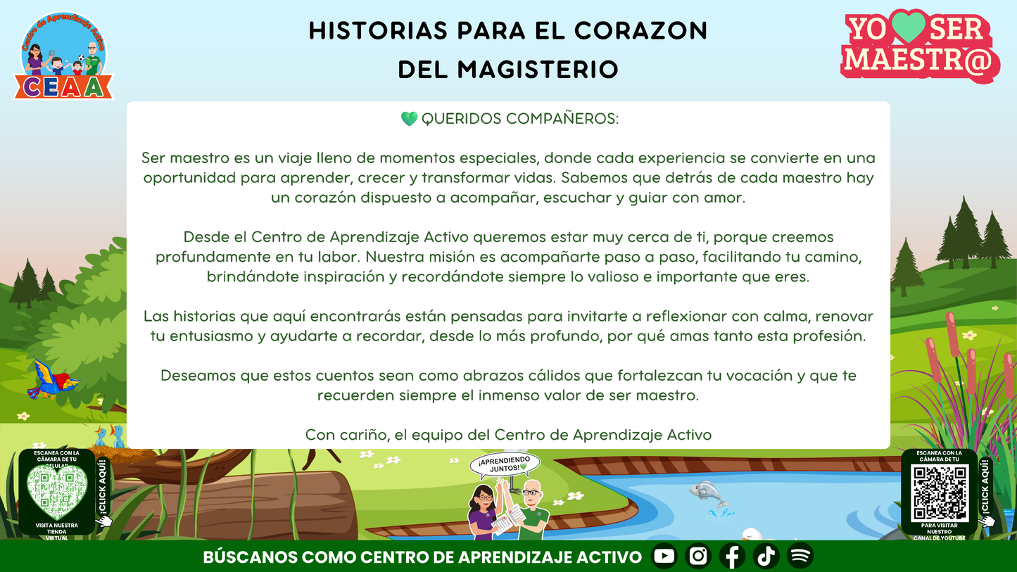 Historias para Maestros - ANGÉLICA LA LIBÉLULA Y EL REENCUENTRO EN EL ESTANQUE Editable en PowerPoint
