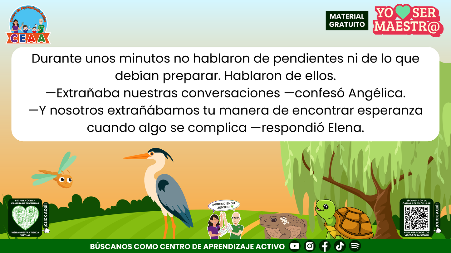 Historias para Maestros - ANGÉLICA LA LIBÉLULA Y EL REENCUENTRO EN EL ESTANQUE en PDF