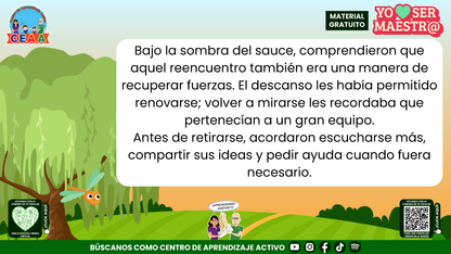 Historias para Maestros - ANGÉLICA LA LIBÉLULA Y EL REENCUENTRO EN EL ESTANQUE en PDF