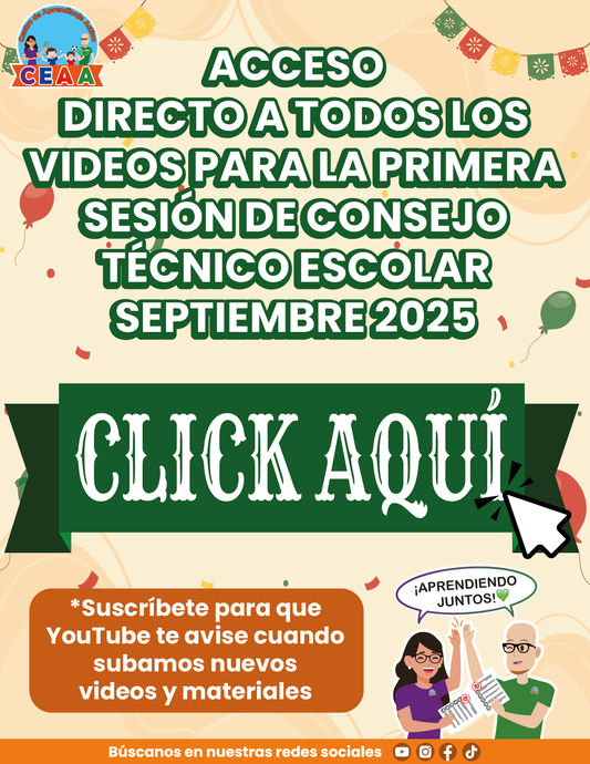 Acceso a Todos los Videos de la Primera Sesión CTE Septiembre 2025