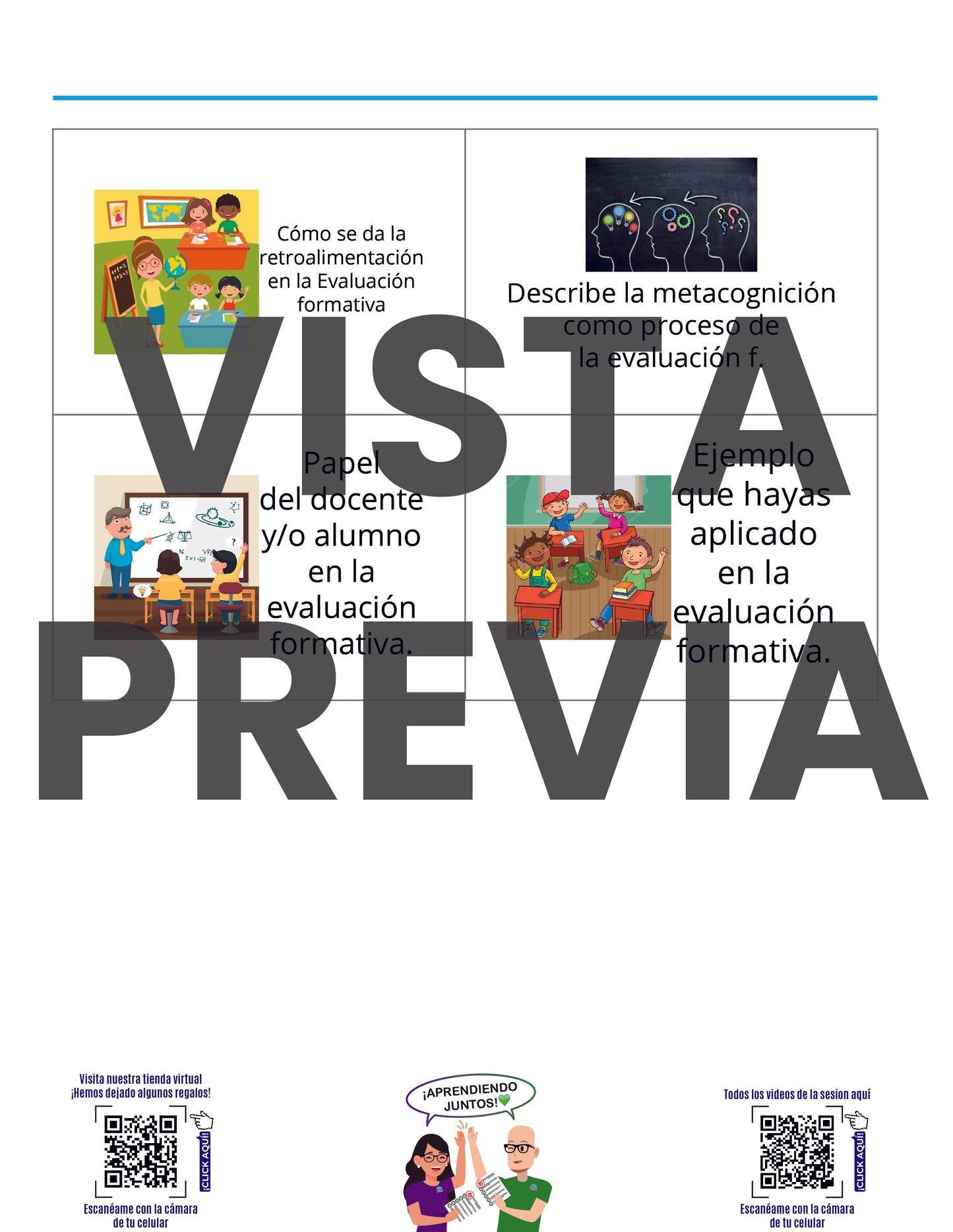 Juegos en PDF para imprimir Tercera Sesión CTE Preescolar, Primaria y Secundaria