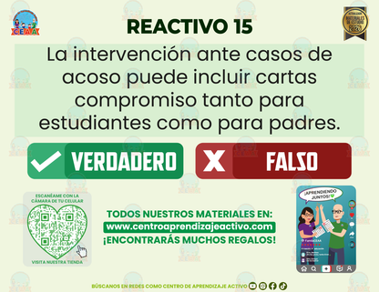 Cuadernillo de Estudio - Acuerdo 14/12/23 - Verdadero o Falso en PDF