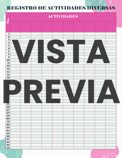 Agenda Flores MAESTRO Secundaria Ciclo Escolar 2024 - 2025
