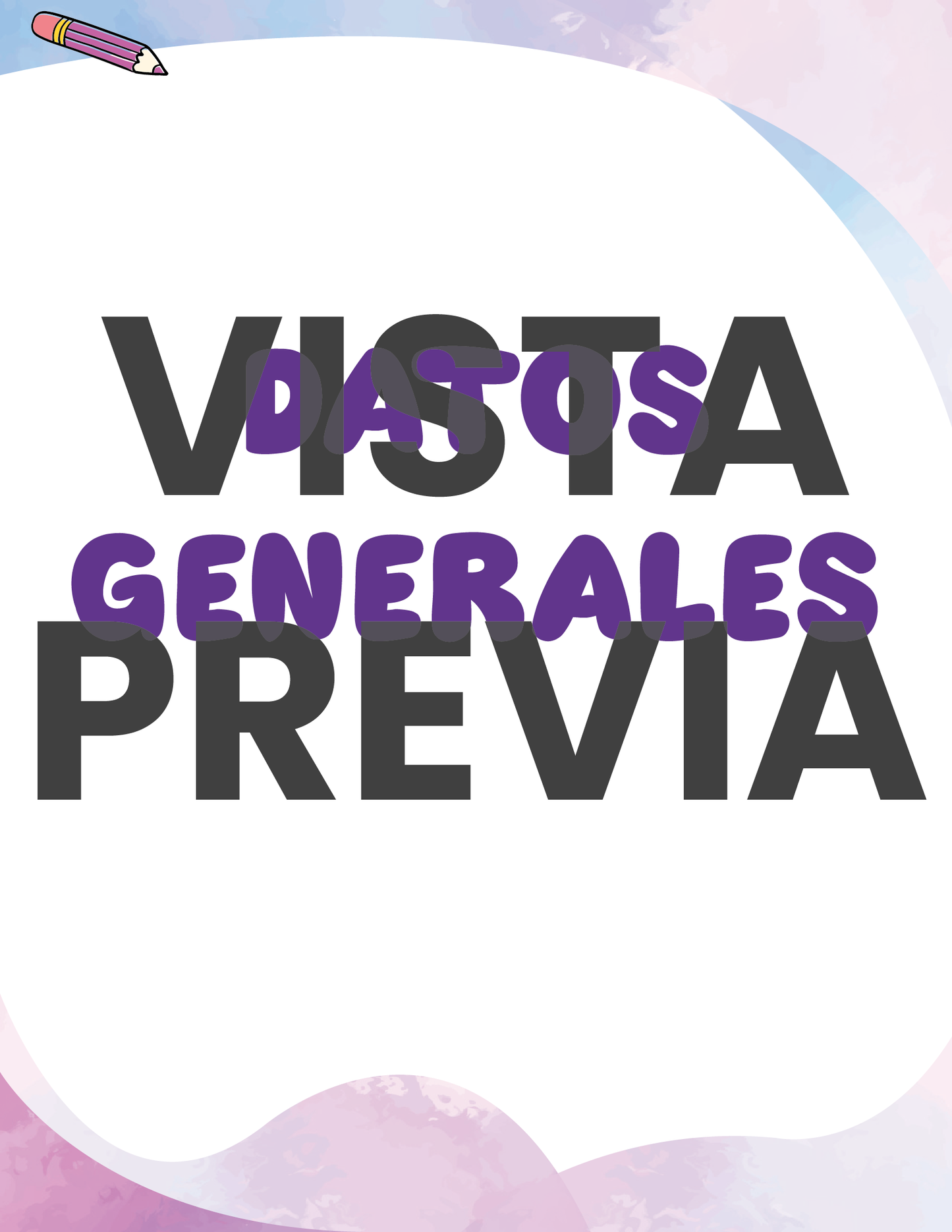 Agenda Colorida SUPERVISOR Preescolar Ciclo Escolar 2024 - 2025