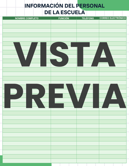 Agenda Cuadros DIRECTOR Primaria Ciclo Escolar 2024 - 2025