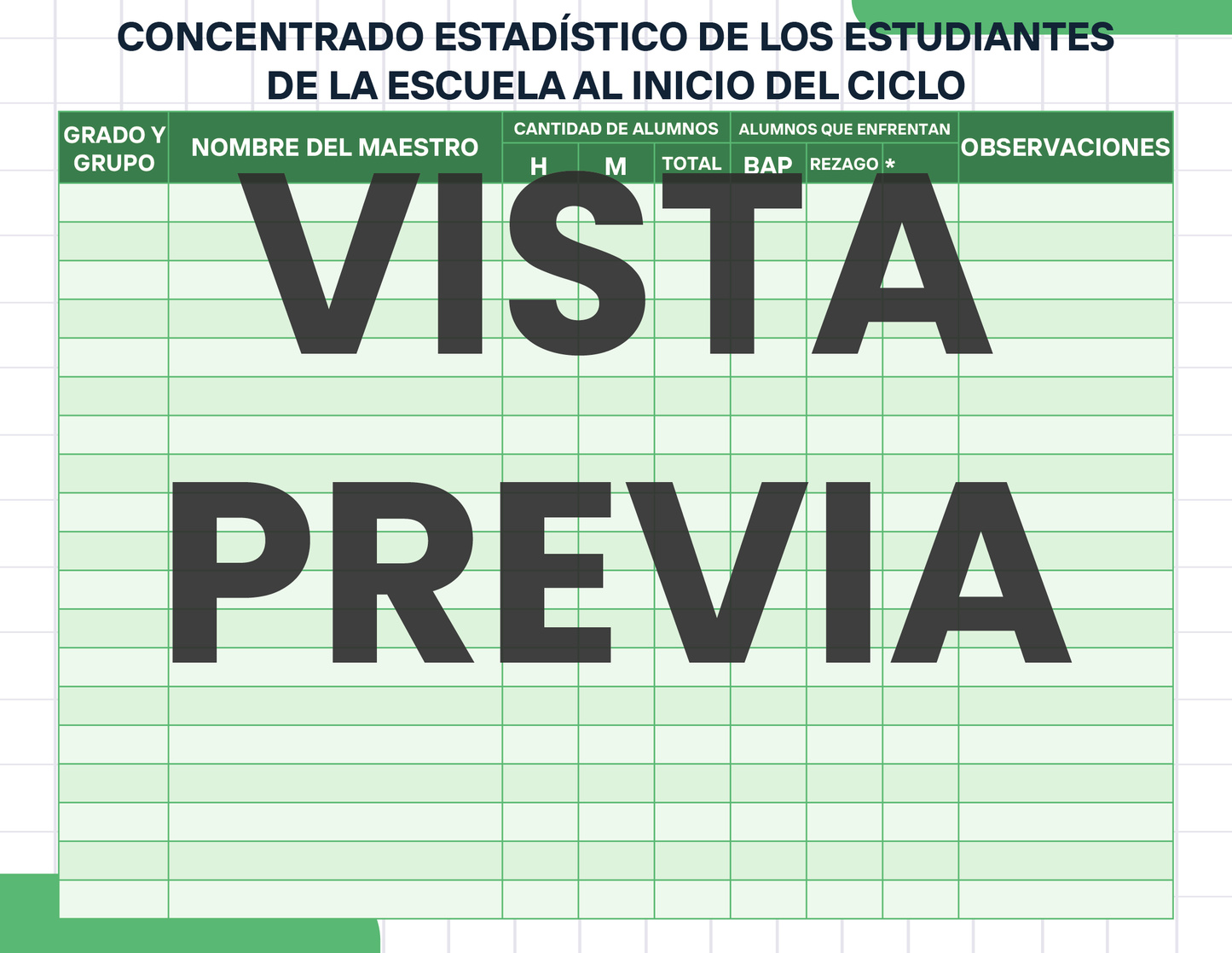 Agenda Cuadros DIRECTOR Primaria Ciclo Escolar 2024 - 2025