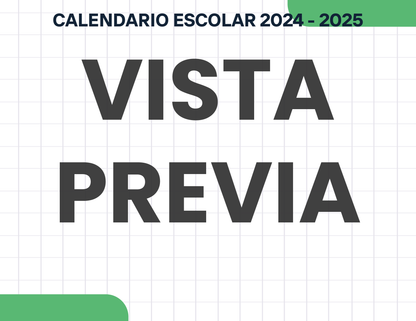 Agenda Cuadros DIRECTOR Secundaria Ciclo Escolar 2024 - 2025