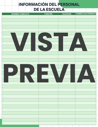 Agenda Cuadros DIRECTOR Secundaria Ciclo Escolar 2024 - 2025