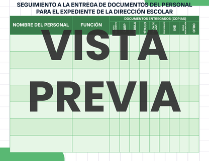 Agenda Cuadros DIRECTOR Secundaria Ciclo Escolar 2024 - 2025