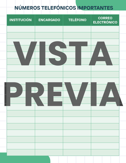 Agenda Cuadros SUPERVISOR Primaria Ciclo Escolar 2024 - 2025