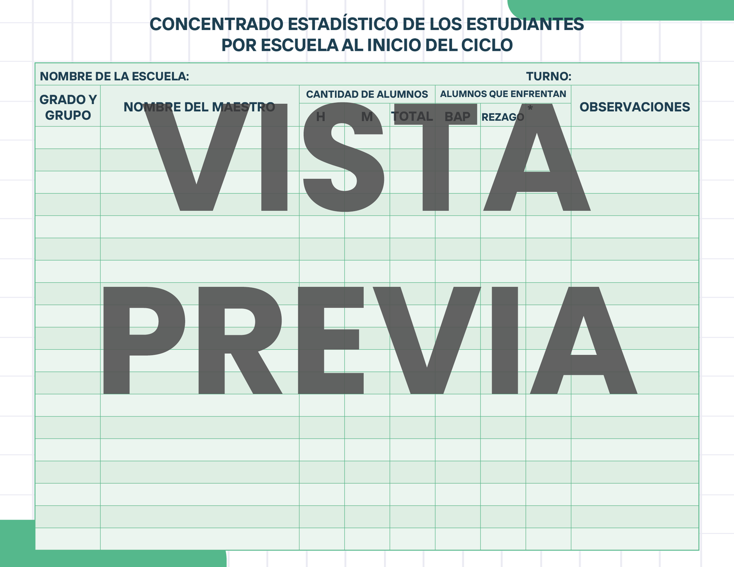 Agenda Cuadros SUPERVISOR Primaria Ciclo Escolar 2024 - 2025