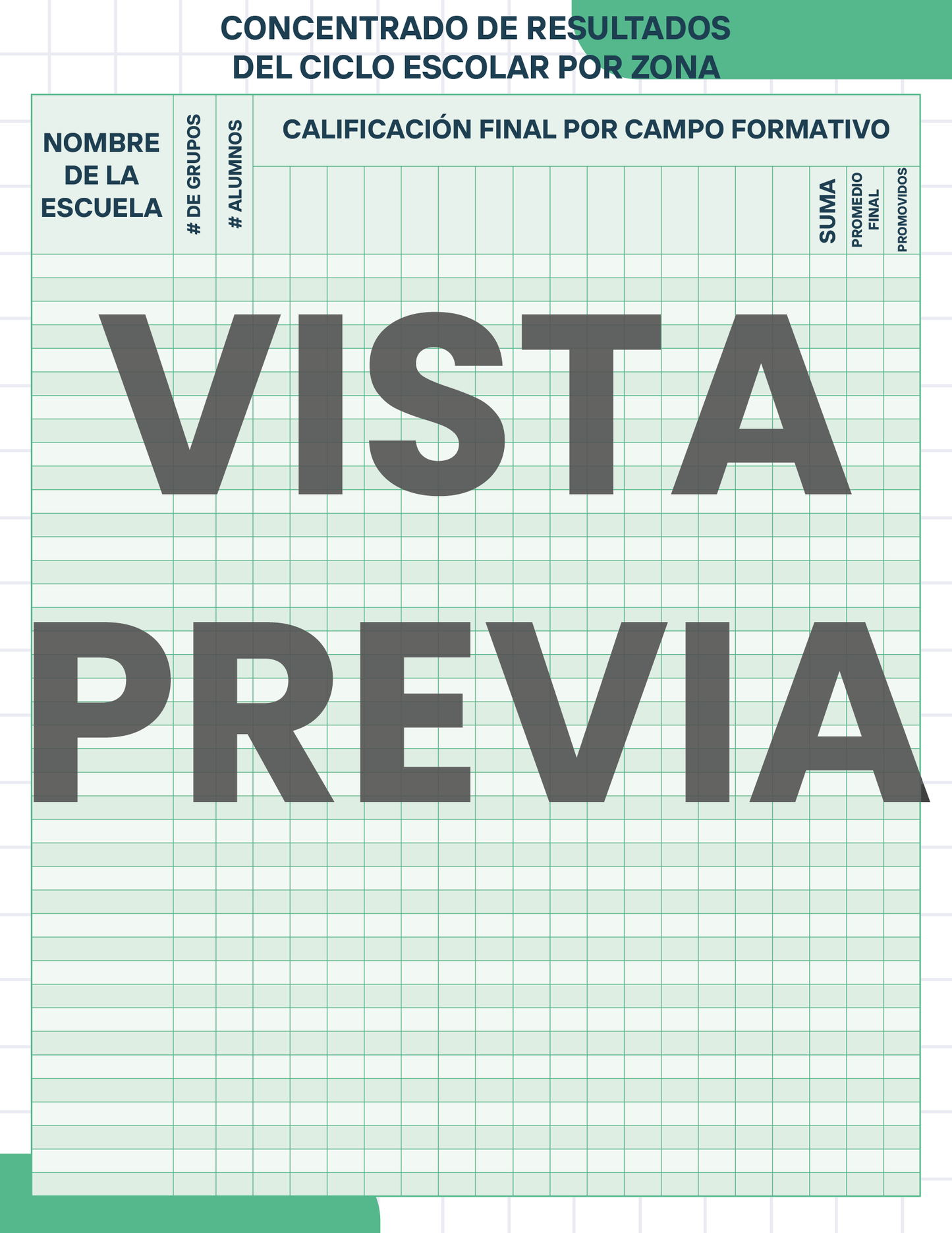 Agenda Cuadros SUPERVISOR Primaria Ciclo Escolar 2024 - 2025