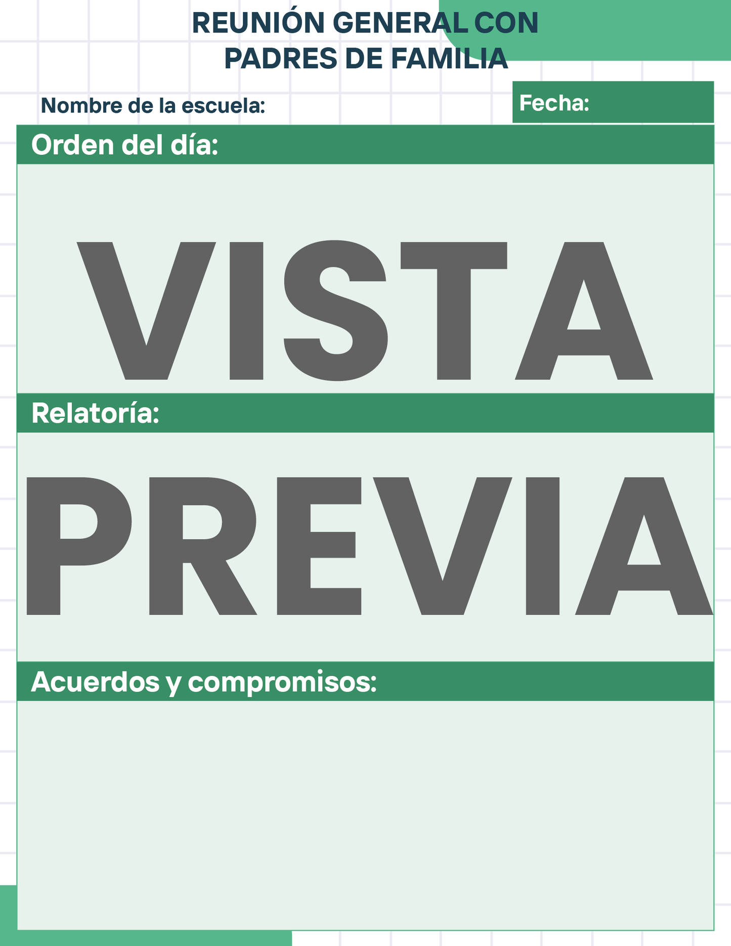 Agenda Cuadros SUPERVISOR Secundaria Ciclo Escolar 2024 - 2025