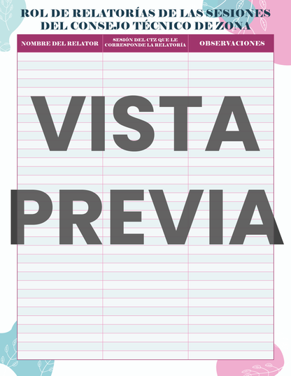 Agenda Flores SUPERVISOR Primaria Ciclo Escolar 2024 - 2025