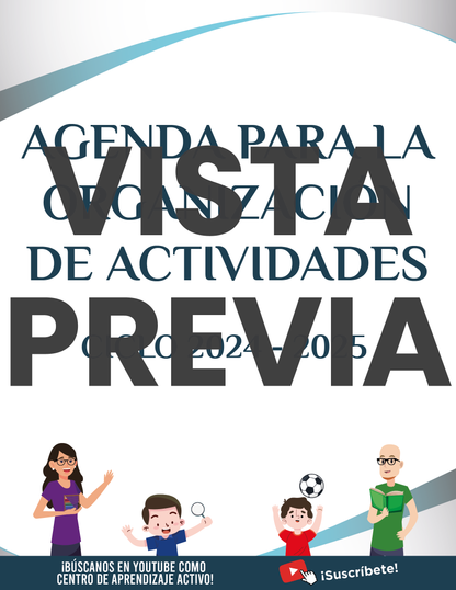 Agenda Formal DIRECTOR Secundaria Ciclo Escolar 2024 - 2025