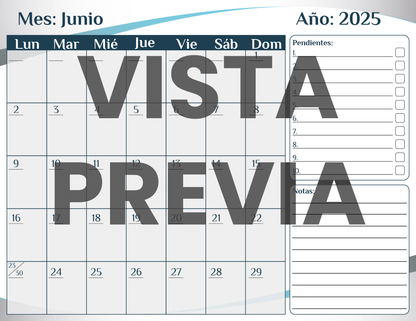 Agenda Formal DIRECTOR Secundaria Ciclo Escolar 2024 - 2025