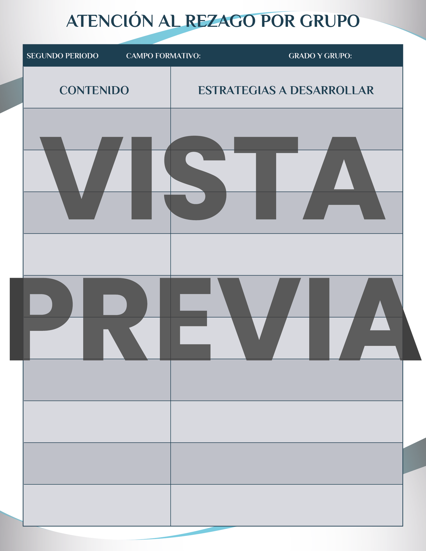 Agenda Formal DIRECTOR Secundaria Ciclo Escolar 2024 - 2025