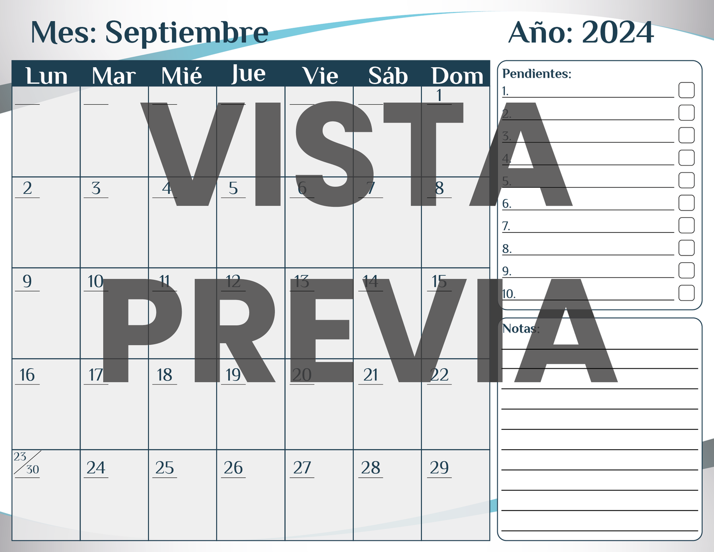 Mi Agenda Formal MAESTRO Primaria Ciclo Escolar 2024 - 2025