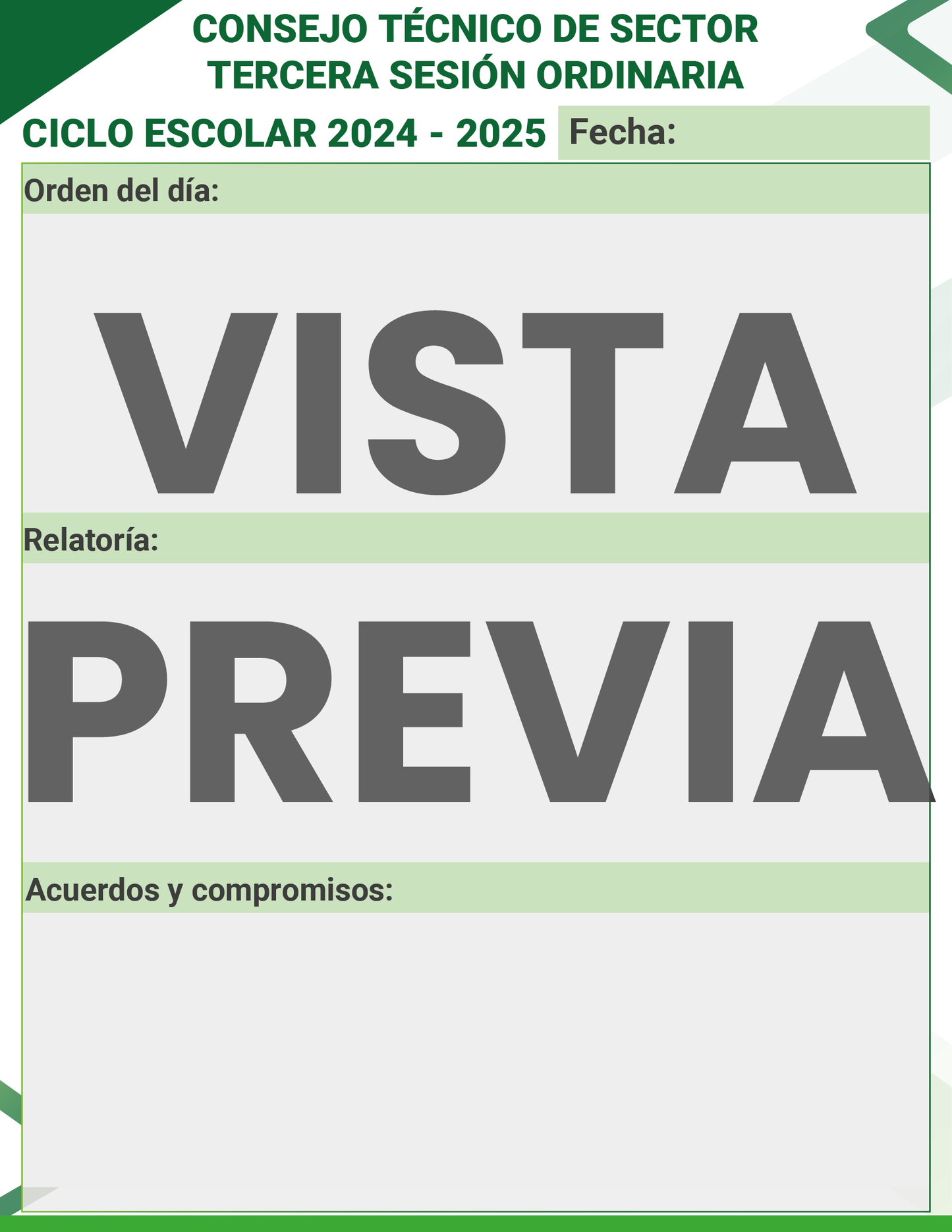 Mi Agenda Formal SUPERVISOR Primaria Ciclo Escolar 2024 - 2025